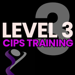 CIPS Level 3 Training Icon. Level 3 CIPS Training Icon.