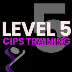 CIPS Level 5 Training Icon. Level 5 CIPS Training Icon.
